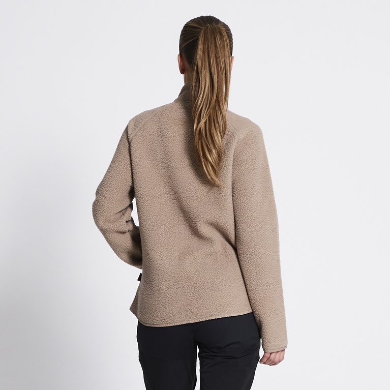 Pile jacket "Valla"  Beige